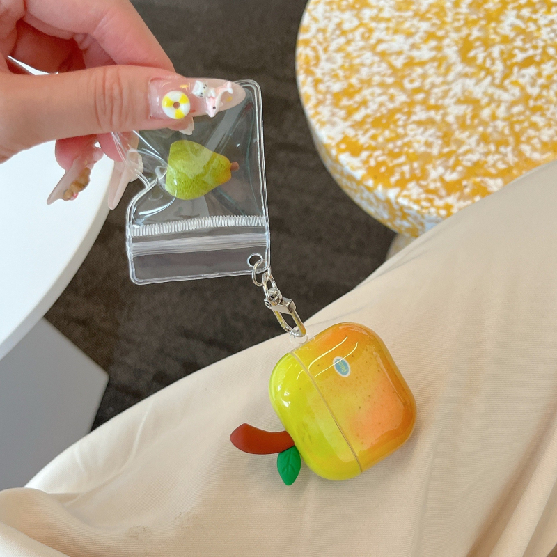 AirPods Pro védőtok – hordozható kialakítás, felület benyomásos stílusban, Apple-kompatibilis, támogatja a testreszabást