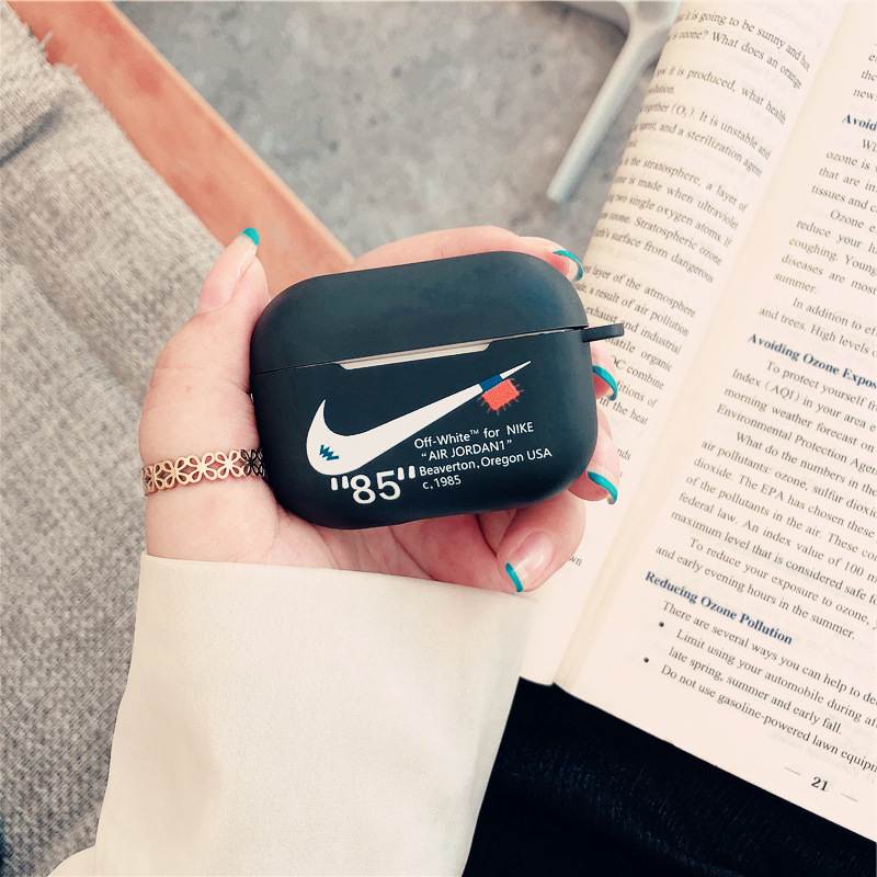 TPU ümbris AirPods Pro 3. põlvkonnale ja AirPods 4. põlvkonnale, split-tüüpi kate, tekstureeritud pind, pihustusviimistlus, kohandamine toetatud