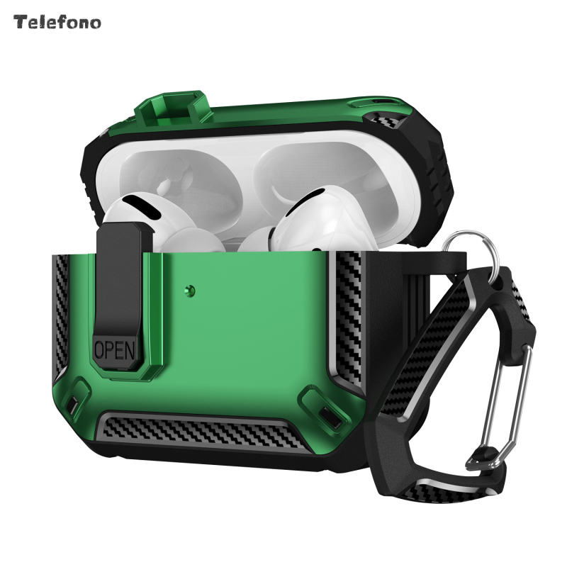 Védőtok Apple AirPods 4. generáció és AirPods Pro 3 készülékekhez, TPU/PC puha burkolat, injekciós formázás, mágneses zár