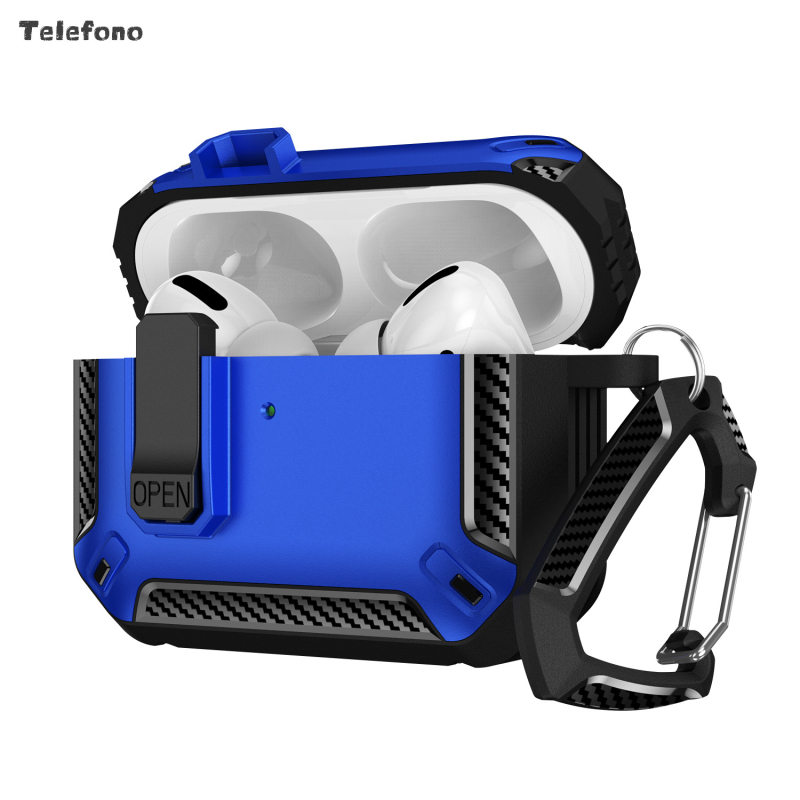 Védőtok Apple AirPods 4. generáció és AirPods Pro 3 készülékekhez, TPU/PC puha burkolat, injekciós formázás, mágneses zár