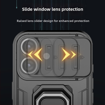 iPhone 14 sērijas vāciņš ar magnētisko aizvērumu un statīvu, nordiskais stils, TPU+PC, injekcijas veidots, izturīgs pret nolietojumu, pret kritieniem, pret pirkstu nospiedumiem