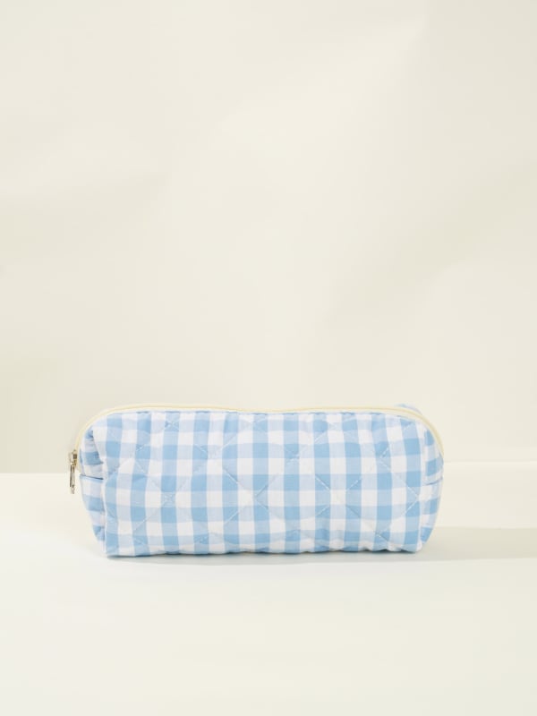 Geantă de machiaj, material din bumbac, stil urban minimalist, utilizare zilnică, primăvara 2024, Unisex