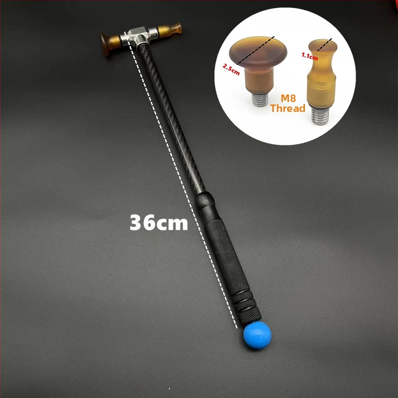 Oglekļa šķiedras āmurs automašīnas izlīdzināšanai – sitējs un izlīdzināšanas rīks bez pēdām