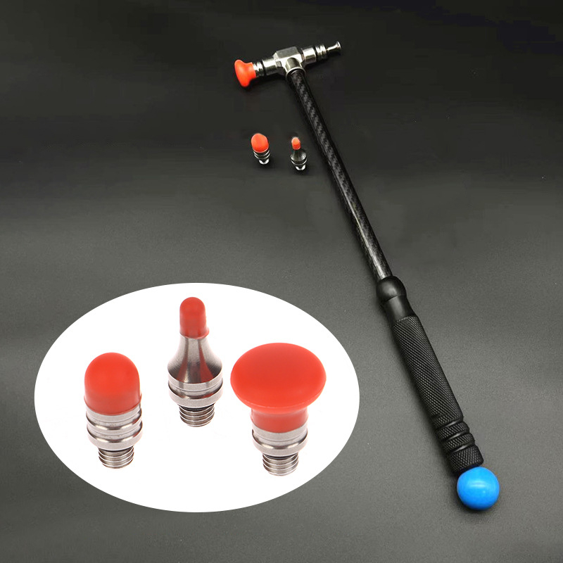 Oglekļa šķiedras āmurs automašīnas izlīdzināšanai – sitējs un izlīdzināšanas rīks bez pēdām