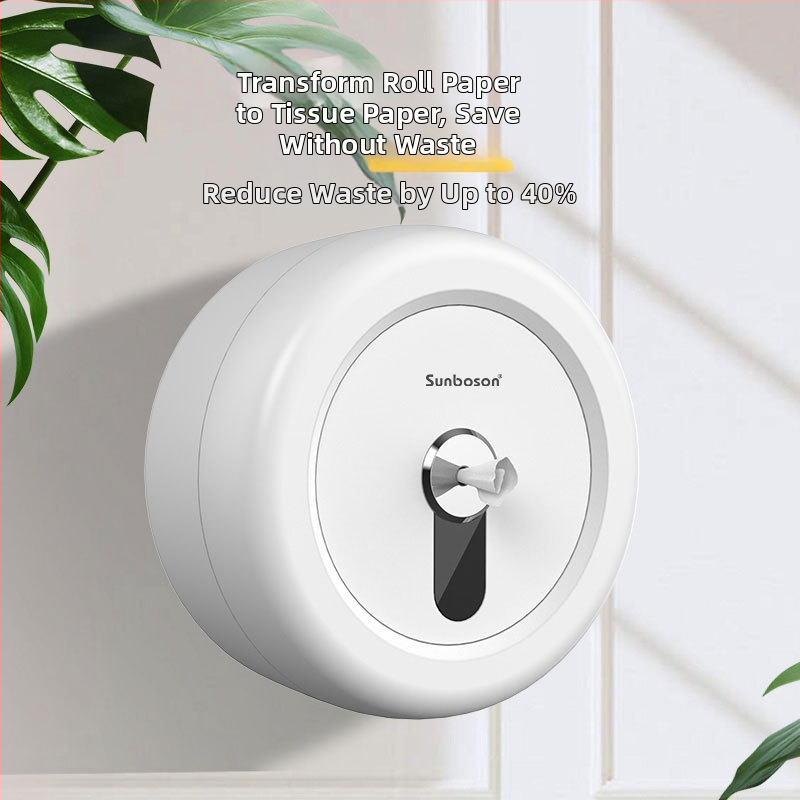 Xiangchen Sienas Piestiprināms Lielā Tualetes Papīra Ruļļa Turētājs – ABS Plastmasa, Ūdensizturīgs, Iepakojumā 12 Gab., Vannas Istabai