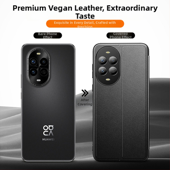 Huawei Nova 14 Pro Θήκη κινητού με αναδιπλούμενο μαγνητικό κάλυμμα από τεχνητό δέρμα και βάση