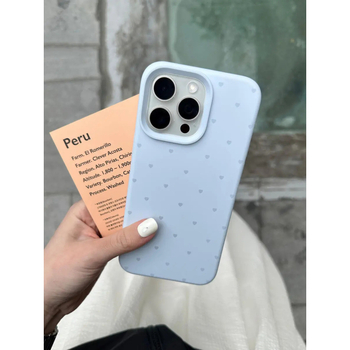 Carcasă pentru telefon în stil Ins cu inimioare pe ecranul integral, pentru iPhone 11/12/13/14 Pro/Max, TPU, vopsită, antișoc, personalizabilă