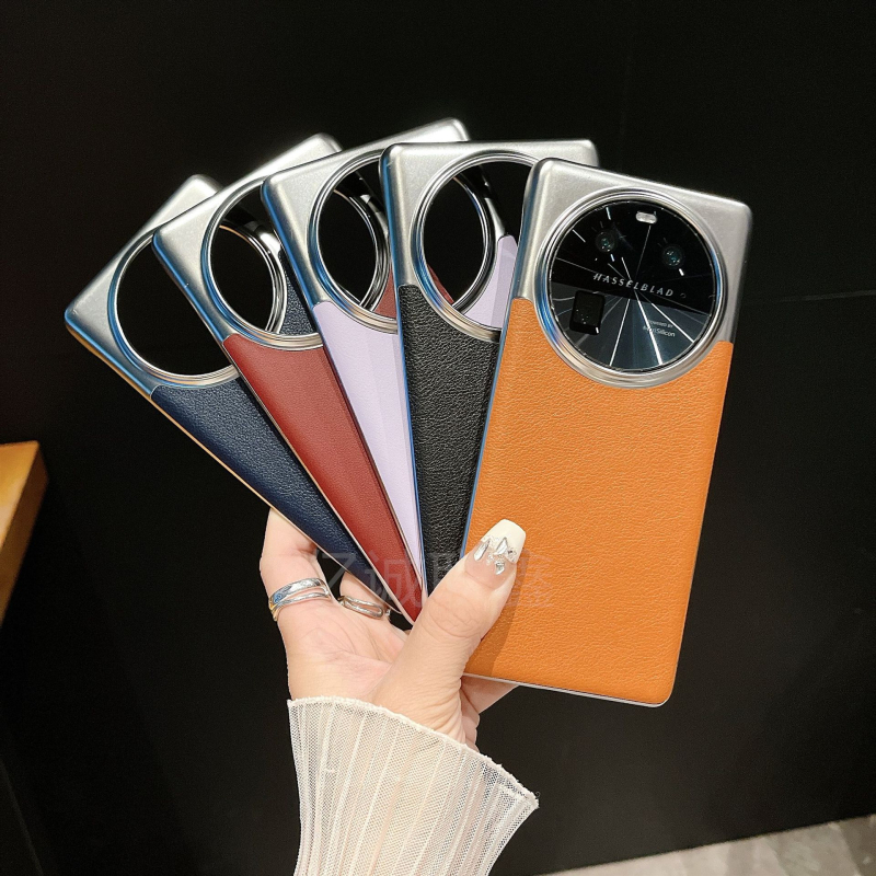 OPPO Find X7 Ultra tvrdý kryt na telefón — elektroplating umelej kože, odolný voči nárazom, proti opotrebeniu, proti pádu, proti odtlačkom prstov