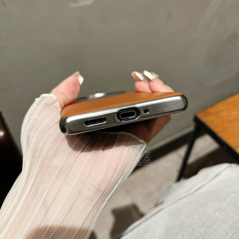 OPPO Find X7 Ultra tvrdý kryt na telefón — elektroplating umelej kože, odolný voči nárazom, proti opotrebeniu, proti pádu, proti odtlačkom prstov