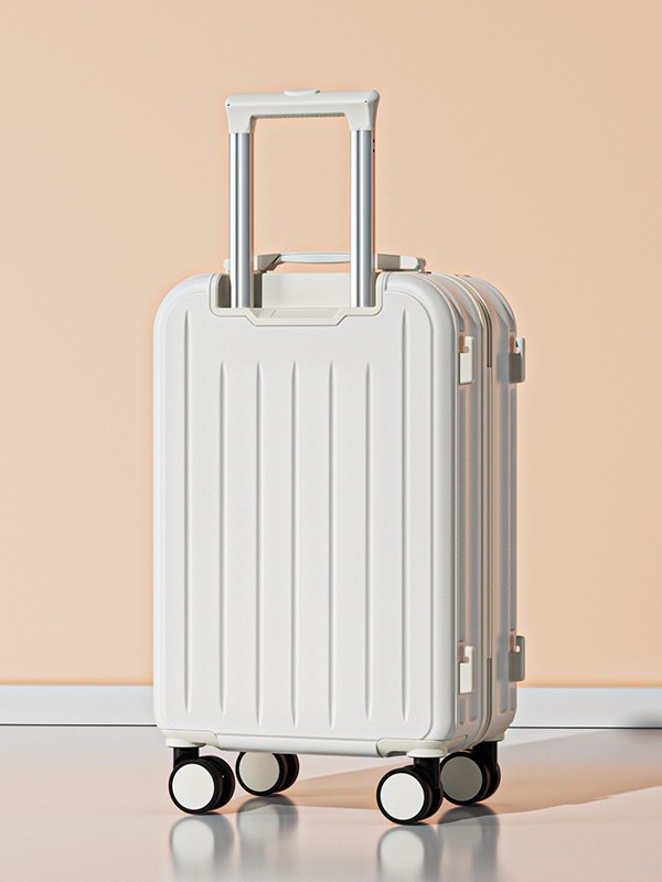 FOUR ONE bagaj unisex din ABS, cu fermoar, roți universale, impermeabil, aprobat pentru zbor