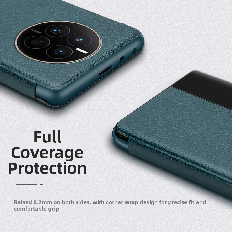 Huawei viedtālruņa vāciņš Mate sērijai — īsta āda, biznesa stils, izturīgs pret krišanu, mašīniskā apstrāde, pielāgojama