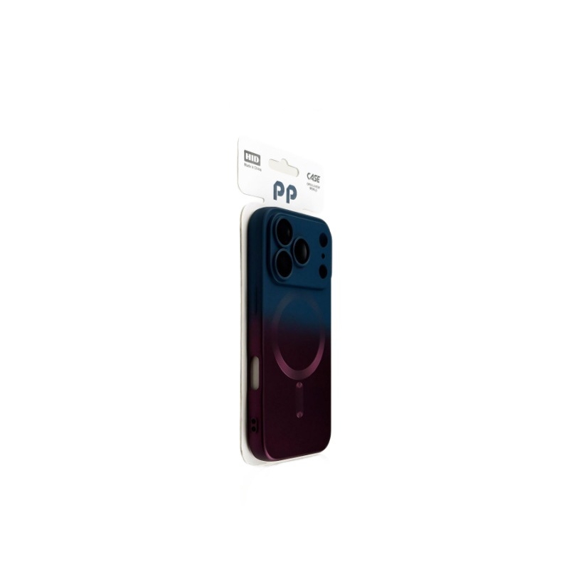 Tekući silikon magnetni kućište za iPhone 17 Pro Max s gradijentom, kompatibilno s iPhone 16, s zaštitom leće