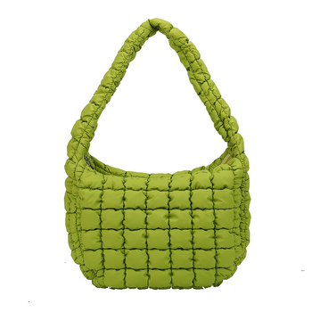 Torba preko ramena Cloud Pack, plisirani najlon, zatvarač, velika kapaciteta