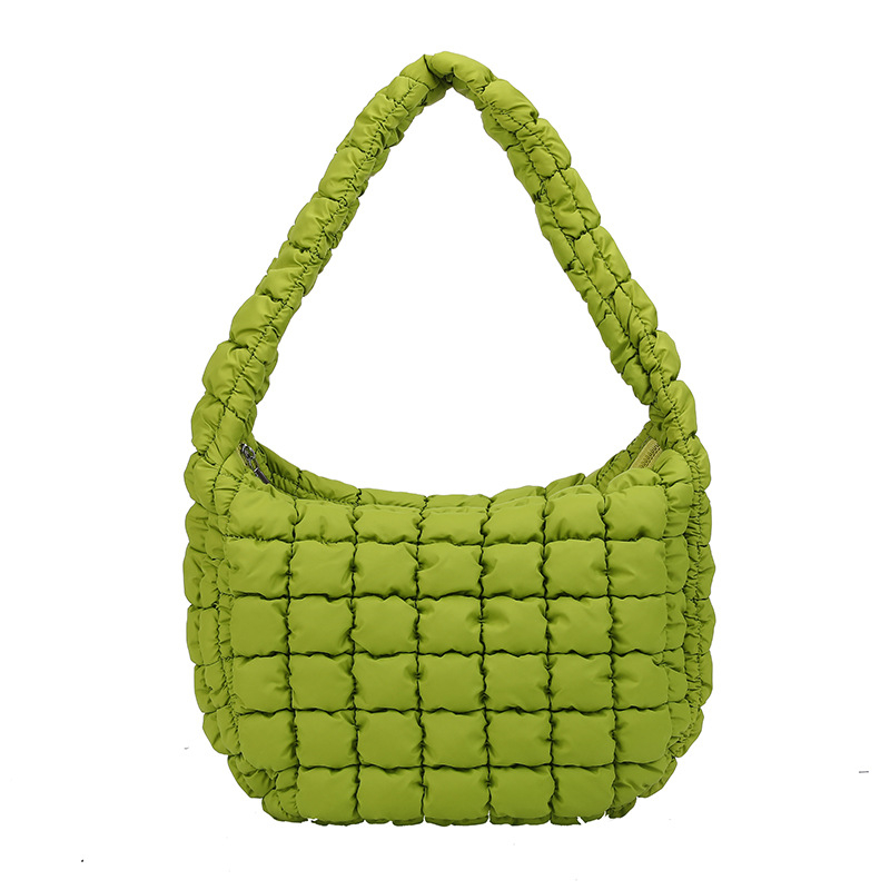 Torba preko ramena Cloud Pack, plisirani najlon, zatvarač, velika kapaciteta