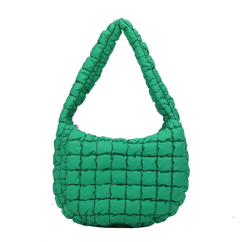 Torba preko ramena Cloud Pack, plisirani najlon, zatvarač, velika kapaciteta