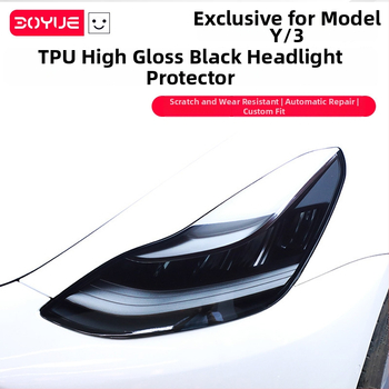 Film protectie TPU pentru faruri și stopuri Tesla Model 3/Y (TPU; pentru Tesla Model 3/Y; protecție pentru faruri și stopuri; fără personalizare)