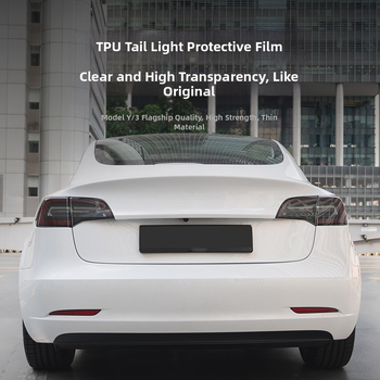 Film protectie TPU pentru faruri și stopuri Tesla Model 3/Y (TPU; pentru Tesla Model 3/Y; protecție pentru faruri și stopuri; fără personalizare)