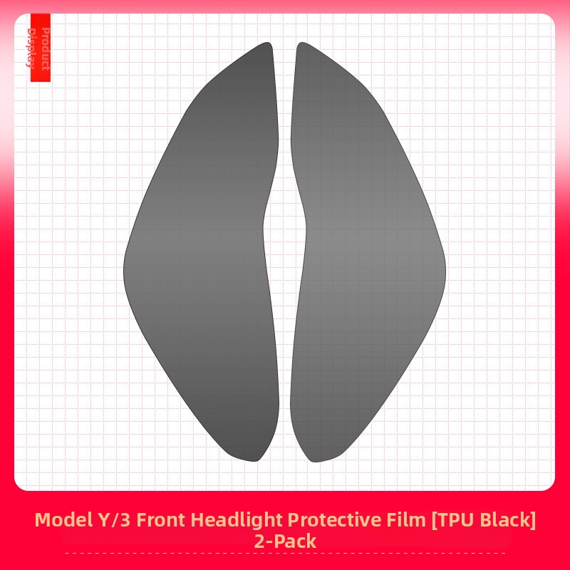 Film protectie TPU pentru faruri și stopuri Tesla Model 3/Y (TPU; pentru Tesla Model 3/Y; protecție pentru faruri și stopuri; fără personalizare)