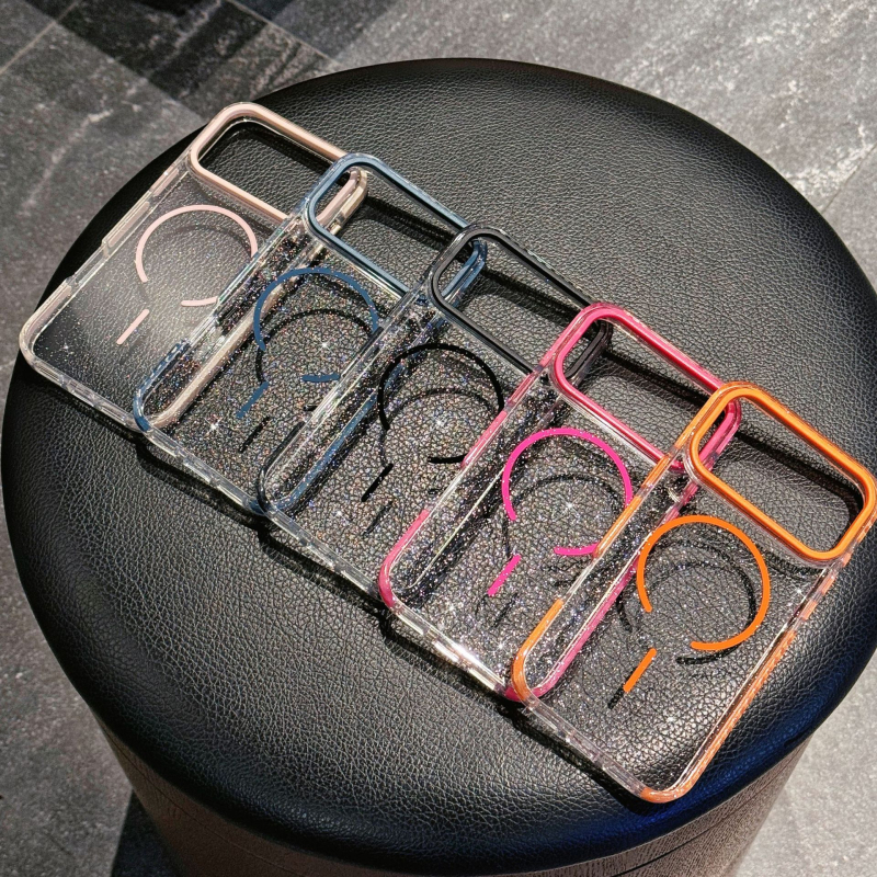 Carcasă spate pentru iPhone, TPU+PC, turnare prin injecție, cu prindere magnetică și protecție anti-cadere, compatibilă cu iPhone 12, 12 Pro, 12 Pro Max, 13, 13 Pro, 13 Pro Max, 14, 14 Pro, 14 Pro Max, 14 Max, 15 Pro Max