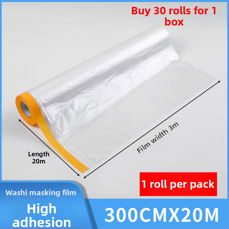 Филм за боядисване и маскиране за стени, мебели и автомобили – защита от пръски боя, маскиращ филм, покриване на стени, защита на мебели, защита на автомобилни повърхности