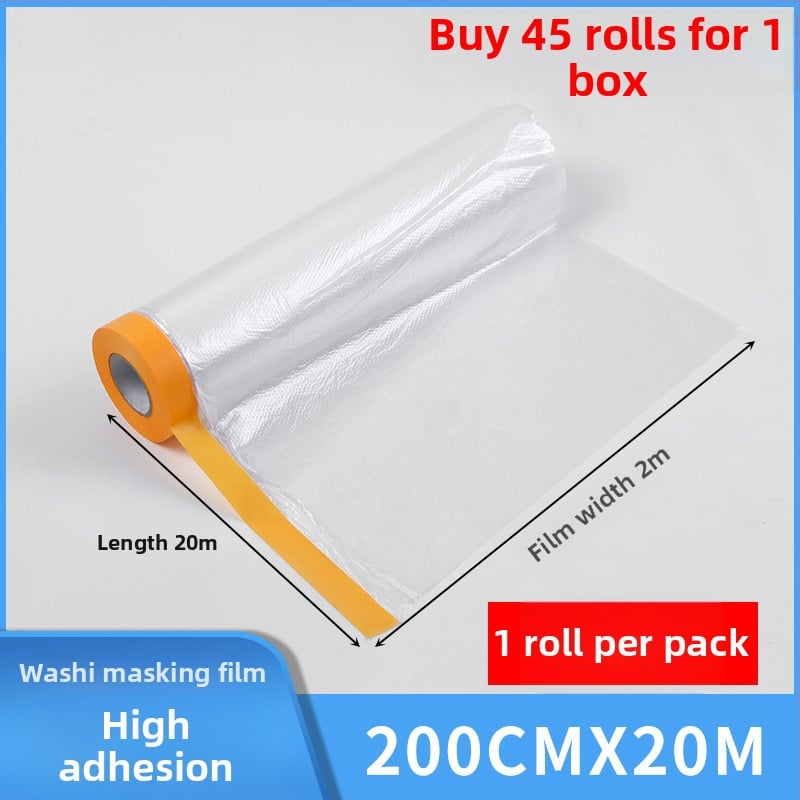 Филм за боядисване и маскиране за стени, мебели и автомобили – защита от пръски боя, маскиращ филм, покриване на стени, защита на мебели, защита на автомобилни повърхности
