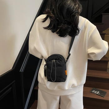 Torba s integriranim spremnikom za vodu, japanskog stila, jednobojna mala crossbody torba za dnevno nošenje i putovanja