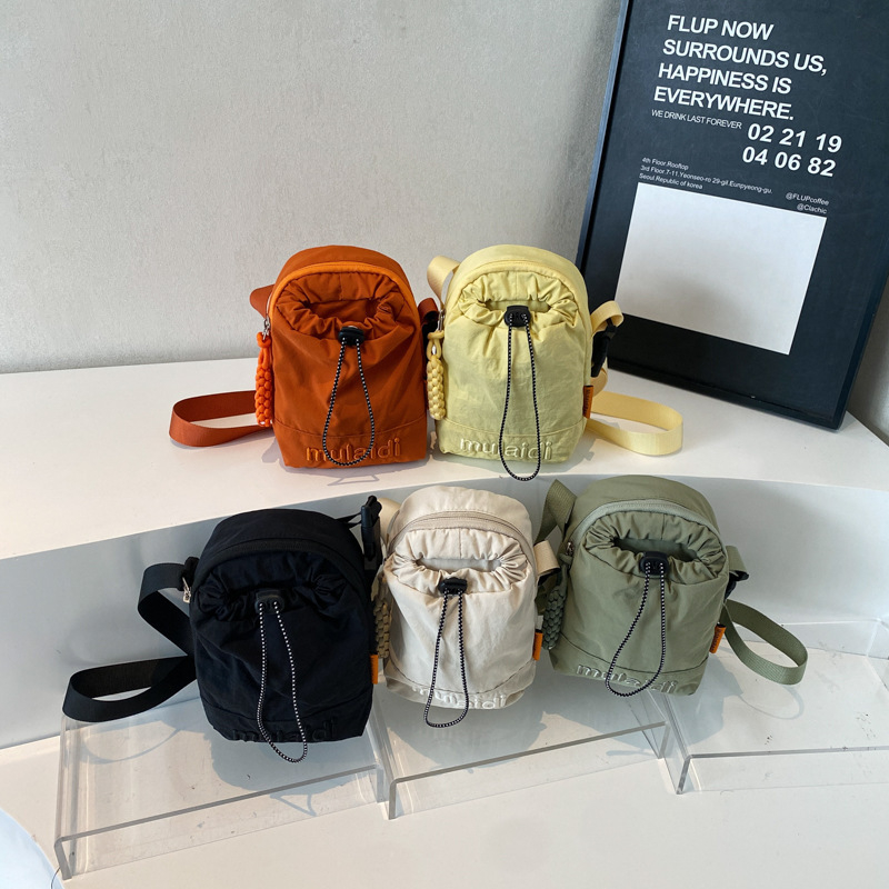 Torba s integriranim spremnikom za vodu, japanskog stila, jednobojna mala crossbody torba za dnevno nošenje i putovanja