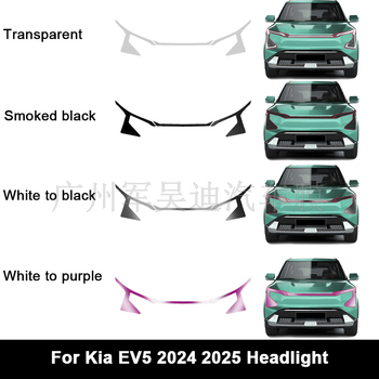 Film protector pentru far Kia EV5 din TPU | Brand: Jwudmvp | Material: TPU | Garanție: 8 ani