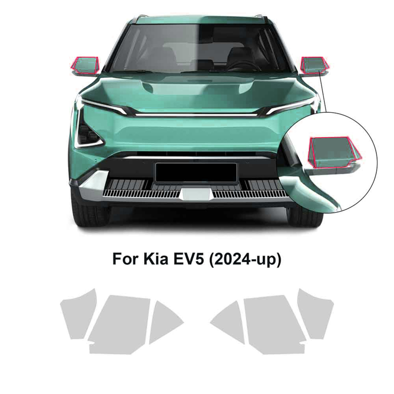 Film protector pentru far Kia EV5 din TPU | Brand: Jwudmvp | Material: TPU | Garanție: 8 ani