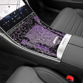 XTAF PET kompletna automobilska naljepnica folija s karbonskim uzorkom i geometrijskim dizajnom, samoljepljiva instalacija, za prednji dio, haubu, prtljažnik, krov, stražnji dio i bočne stranice