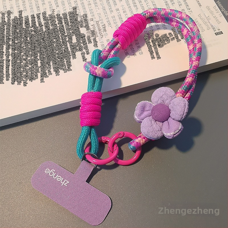 Tālruņa aukla uz rokas, roku darināta, ģeometriska kulons, daudzfunkcionāla, piemērota āra aktivitātēm