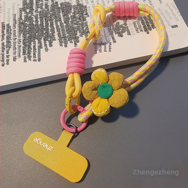 Tālruņa aukla uz rokas, roku darināta, ģeometriska kulons, daudzfunkcionāla, piemērota āra aktivitātēm