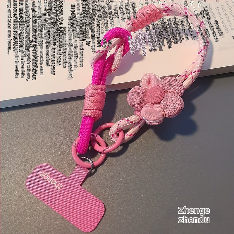 Tālruņa aukla uz rokas, roku darināta, ģeometriska kulons, daudzfunkcionāla, piemērota āra aktivitātēm