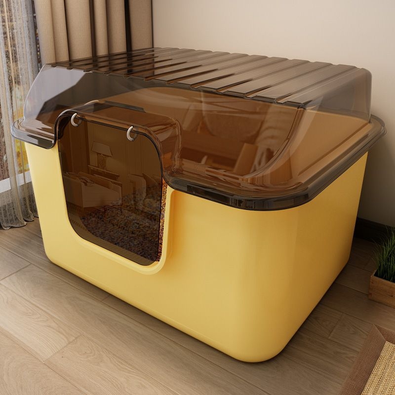 Macska WC teljesen zárt kivitel, anti-splash dizájn, PVC anyag