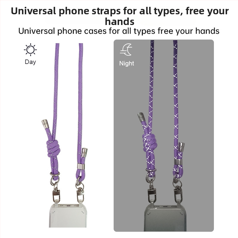 Šnúrka na telefón, polyester, ručná výroba, kovová spona, prívesok geometrického tvaru, možnosť tlače loga