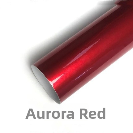 Automašīnas krāsu maiņas plēve – PVC, biezums 0,18 mm; piemērots automobiļiem, mēbelēm un datoriem; krāsu maiņas plēves sērija