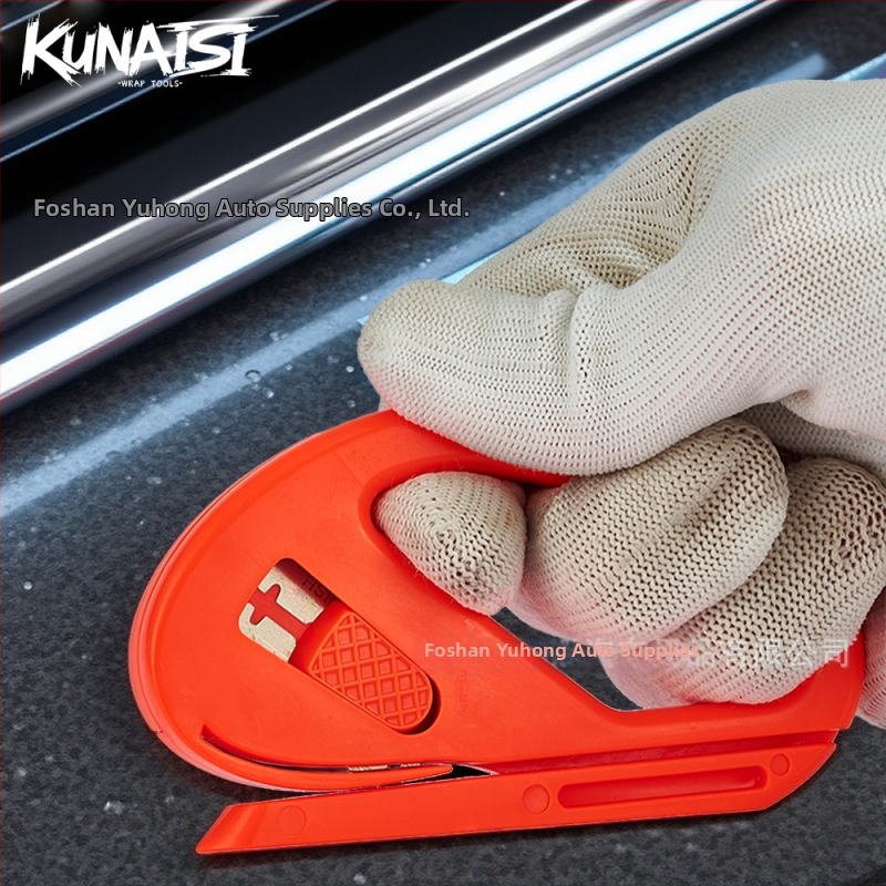 Coolness Nástroj pre automobilový film – Viacúčelový rezací nôž na film, Škrabka, Plast