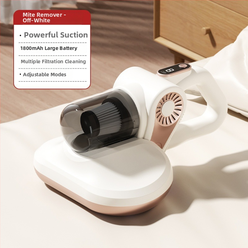 Безжична ръчна прахосмукачка за домашна употреба, мокро и сухо почистване, вградена батерия 1601–2000 mAh, 80 W, максимално всмукване до 10 kPa, плосък накрайник, USB захранване, миещ се контейнер за прах