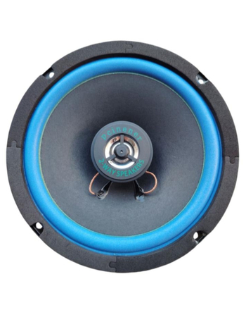 Koaksijalni automobil audio sustav s tweeterom, srednjim i wooferom, 4 Ω, 100 W, 90 dB, 25 mm zavojnica