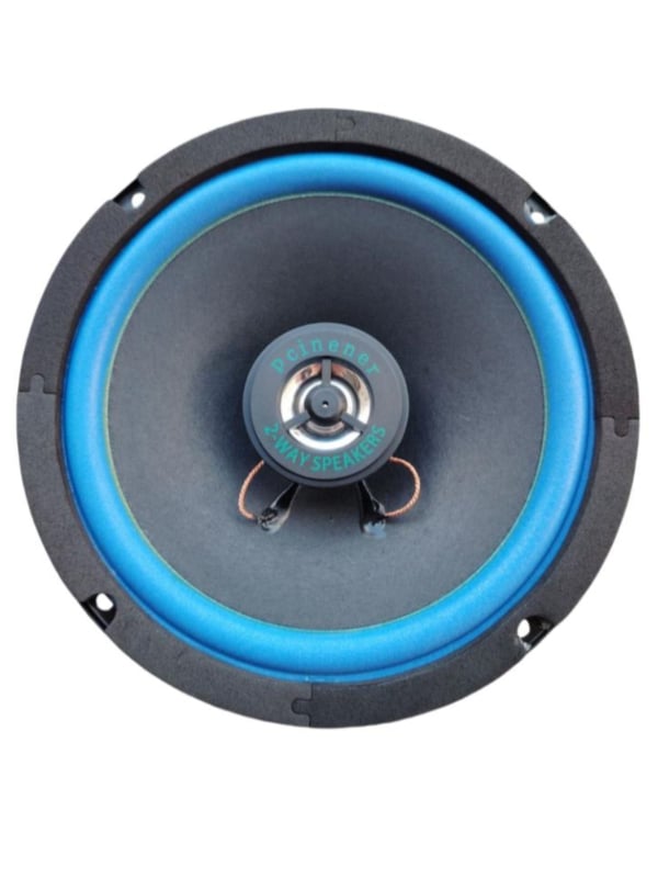 Koaksijalni automobil audio sustav s tweeterom, srednjim i wooferom, 4 Ω, 100 W, 90 dB, 25 mm zavojnica
