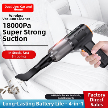 Ručni bežični usisavač za automobil, 200W, 7.4V, 16000Pa, USB-C punjenje, modeli W010/W010MAX