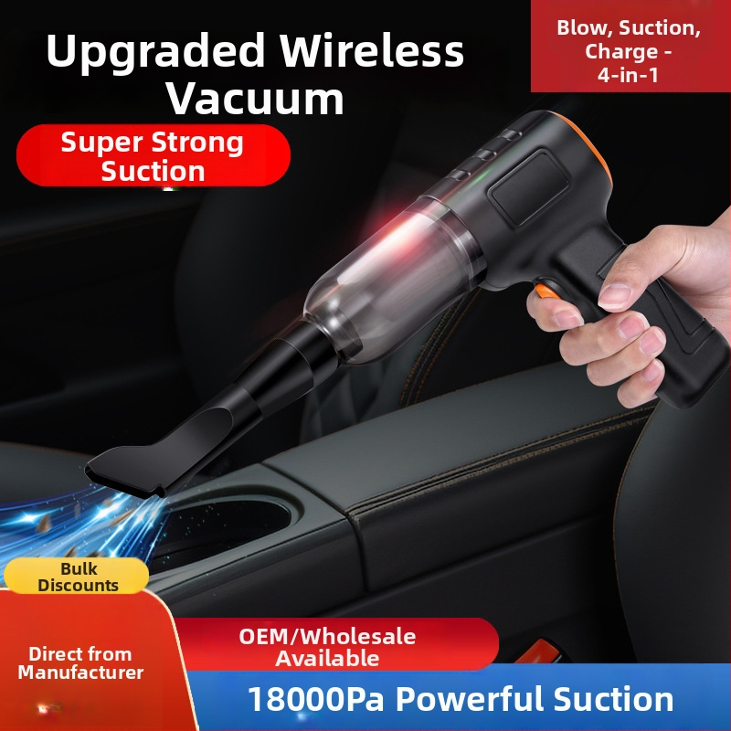 Ručni bežični usisavač za automobil, 200W, 7.4V, 16000Pa, USB-C punjenje, modeli W010/W010MAX