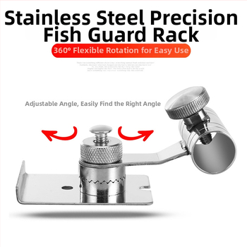 Happy Tiger Accesorii pentru cutia de pescuit: oțel inoxidabil îngroșat, tip insert, suport turn, suport tavă momeli, suport protecție pește, suport lampă, suport umbrelă