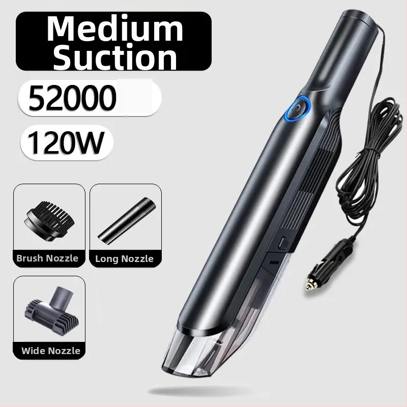 Automobilski ručni bežični usisavač – 12V, 120W, 4000Pa, punjiv