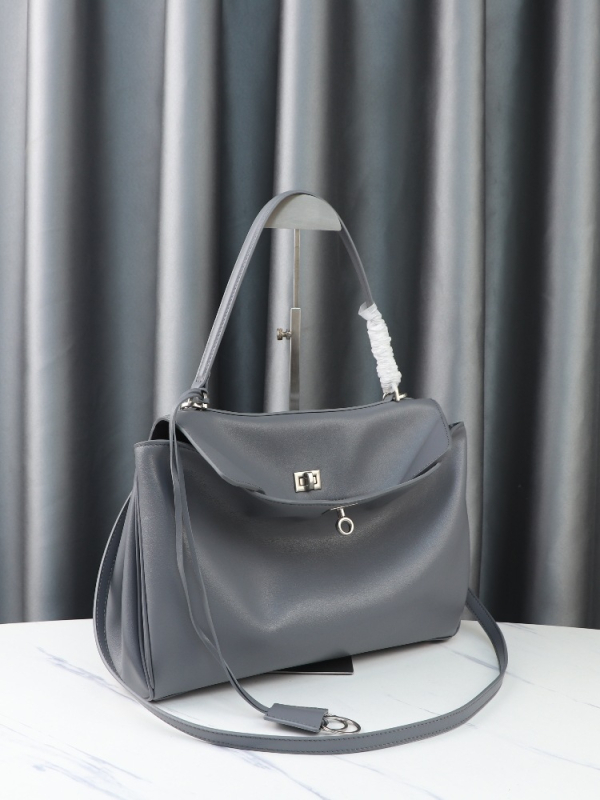 Rodeo Lock Kelly torba - unisex, velika kapaciteta, tote od prave kože, rameni i crossbody remen