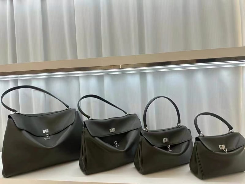 Rodeo Lock Kelly torba - unisex, velika kapaciteta, tote od prave kože, rameni i crossbody remen