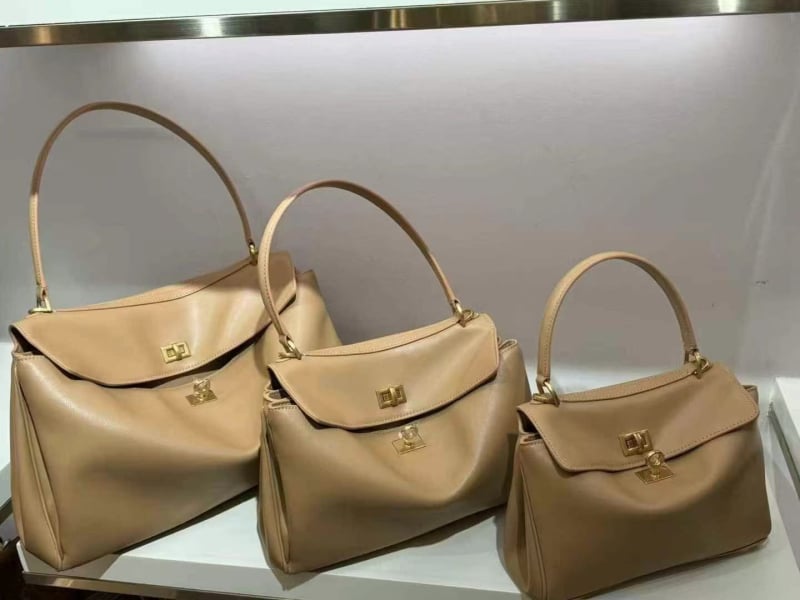 Rodeo Lock Kelly torba - unisex, velika kapaciteta, tote od prave kože, rameni i crossbody remen