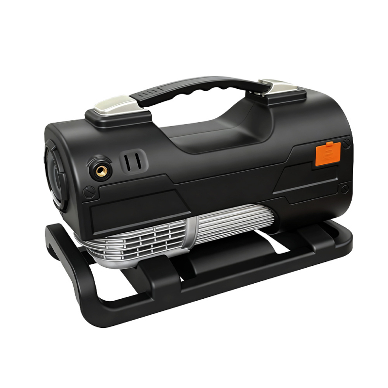 Sve-u-jednom automobilska pumpa za zrak s hitnim pokretanjem, 12V, 120W, 30 L/min, Digitalni zaslon, Rasvjeta