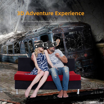 VR brilles ar 4K izšķirtspēju, 3D stereoskopiju un integrētu rokas vadāmo kontrolleri