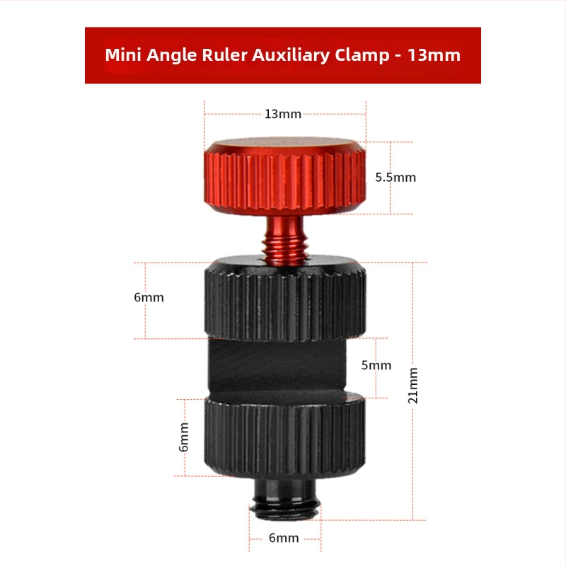 Tenona kvadrāta palīgklips kokapstrādei – galda apturēšanas bloks, saderīgs ar kāpņu mērinstrumentu, zīmols onkel.j